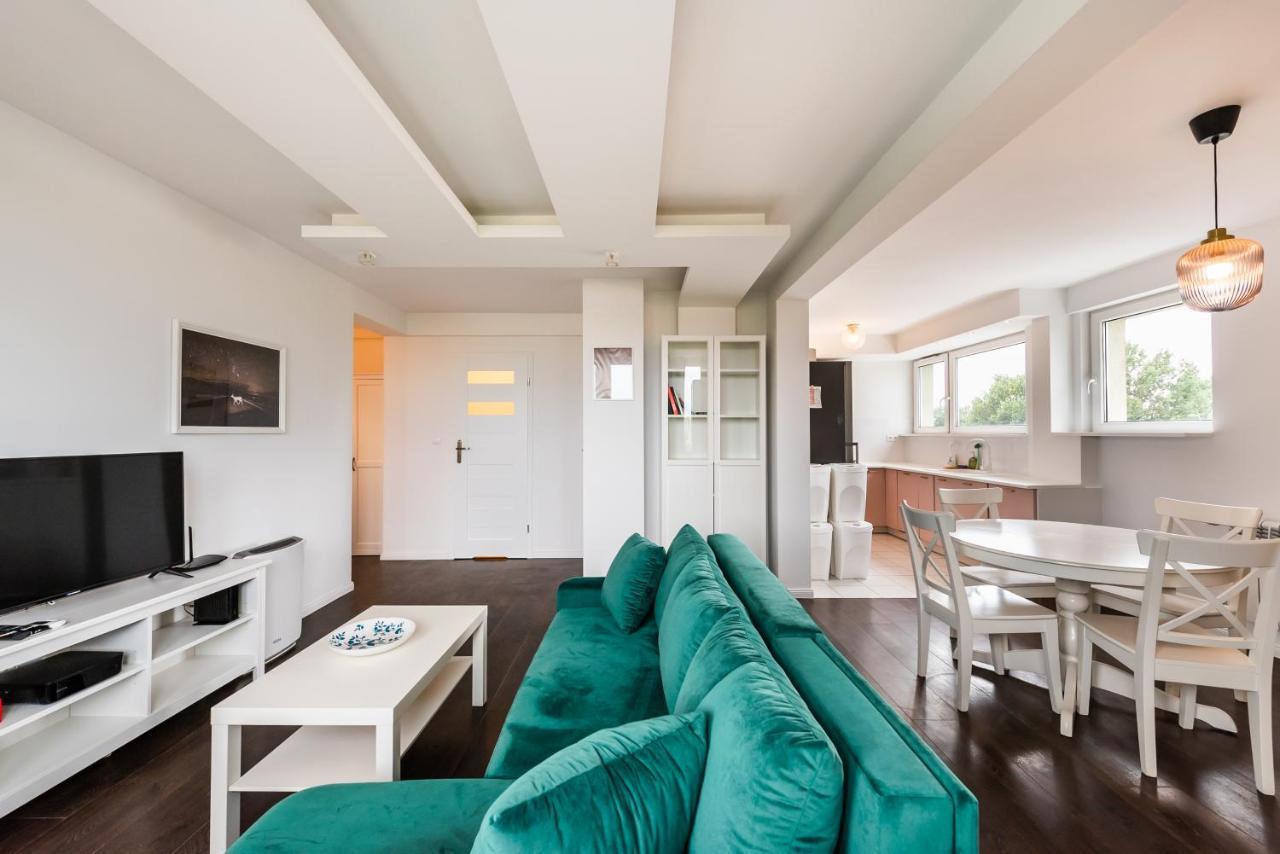 Saska Kepa Green Apartment Warsaw Luaran gambar